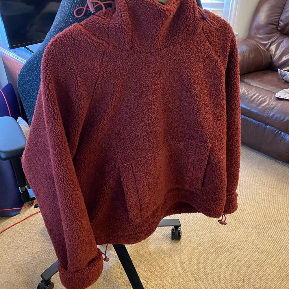 Vince Sherpa Teddy Bear Hoodie